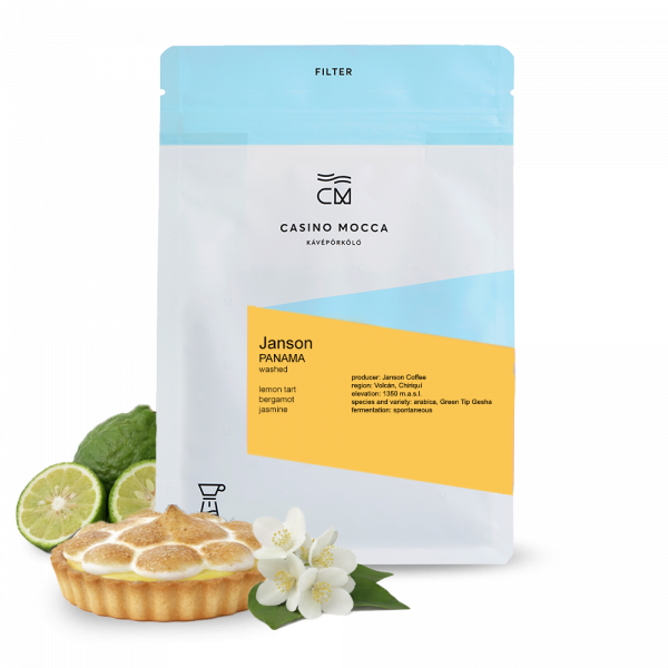 Výběrová káva Casino Mocca Panama JANSON - geisha - 100g