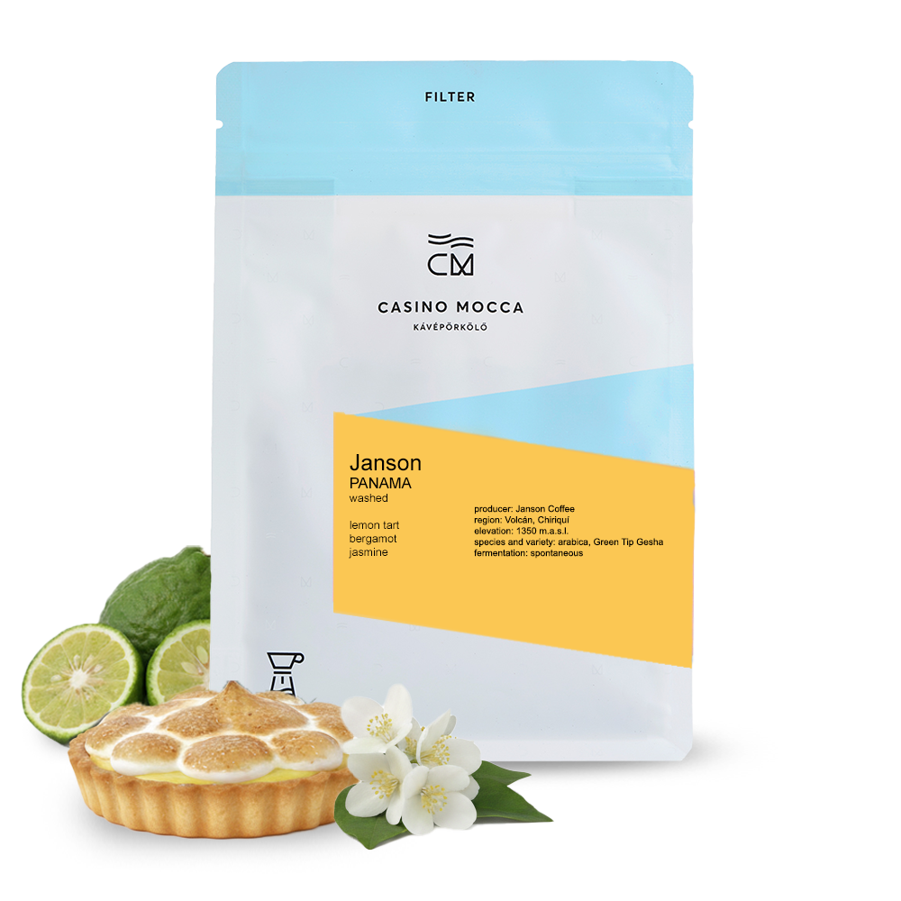 Výběrová káva Casino Mocca Panama JANSON - geisha - 100g