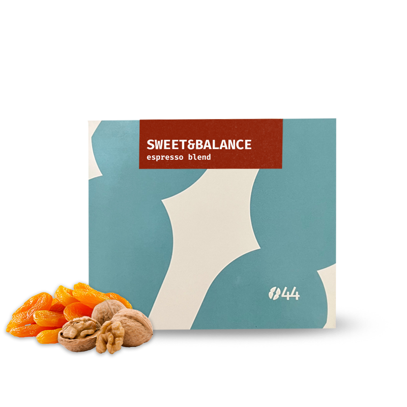Výběrová káva Zrno44 SWEET&BALANCE blend