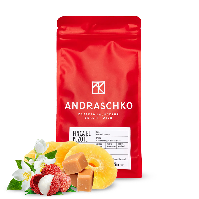 Výběrová káva Andraschko El Salvador FINCA EL PEZOTE - Cup Of Excellence no.12