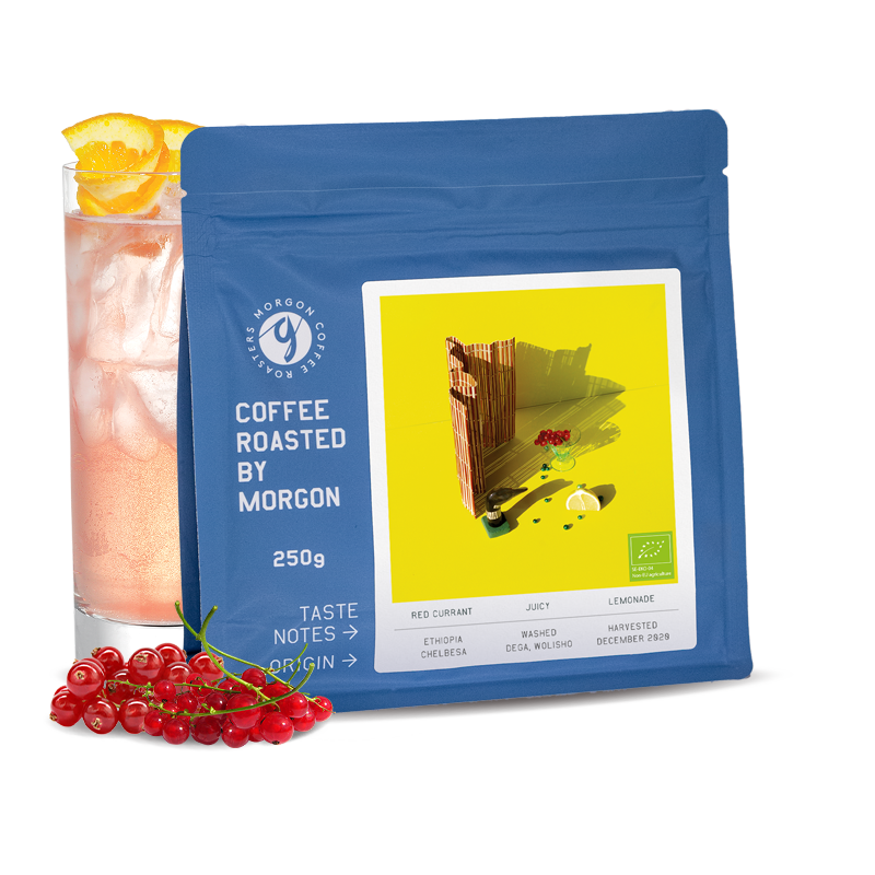 Výběrová káva Morgon Coffee Roasters Etiopie CHELBESA - espresso