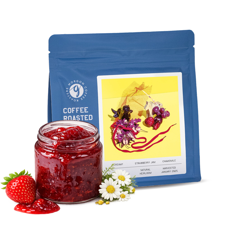 Výběrová káva Morgon Coffee Roasters Etiopie WACHILE GARSE