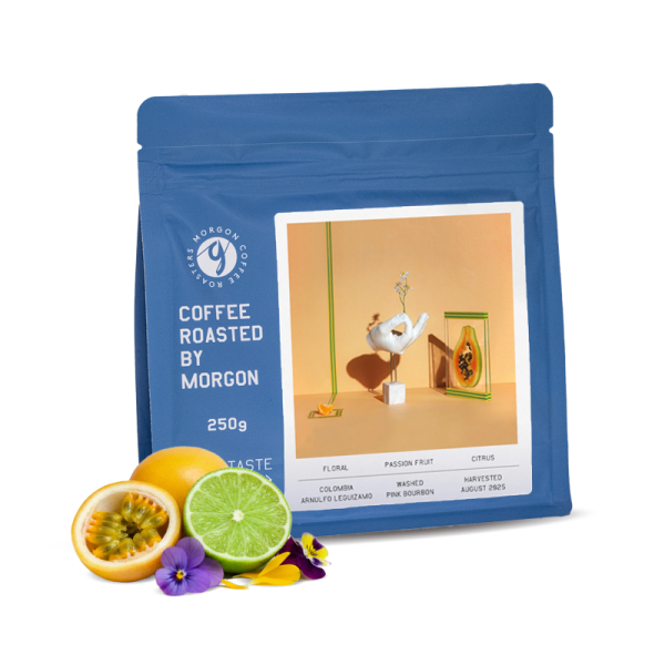 Výběrová káva Morgon Coffee Roasters Kolumbie ARNULFO LEGUIZAMO