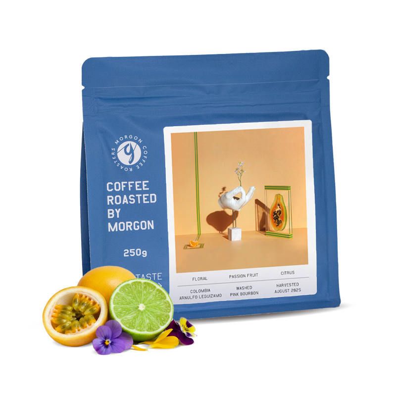Výběrová káva Morgon Coffee Roasters Kolumbie ARNULFO LEGUIZAMO