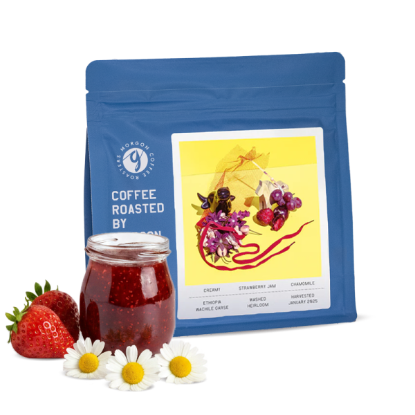 Výběrová káva Morgon Coffee Roasters Etiopie WACHILE GARSE - espresso