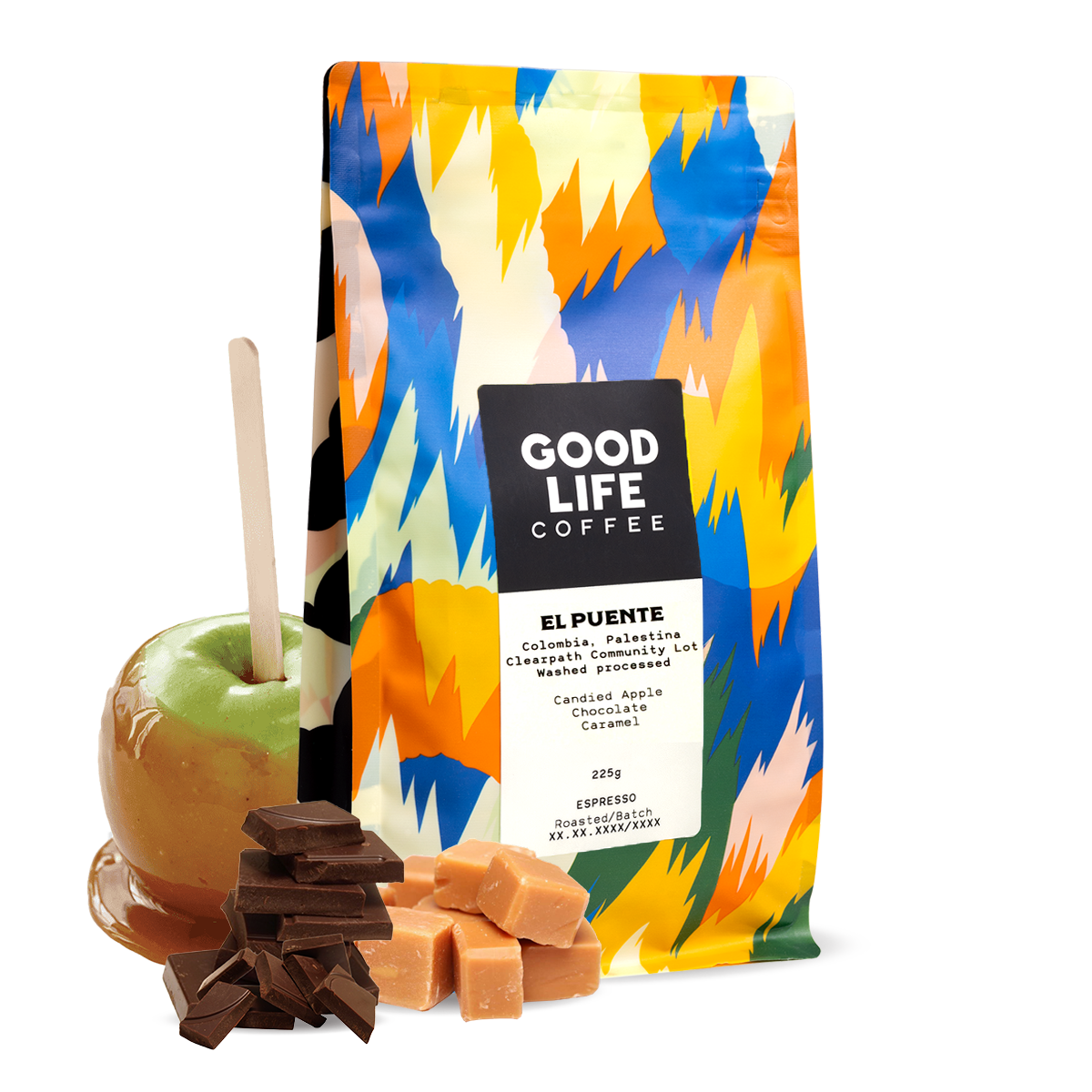 Výběrová káva Good Life Coffee Kolumbie EL PUENTE - espresso