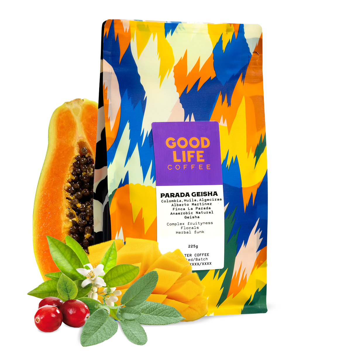 Výběrová káva Good Life Coffee Kolumbie LA PARADA GEISHA