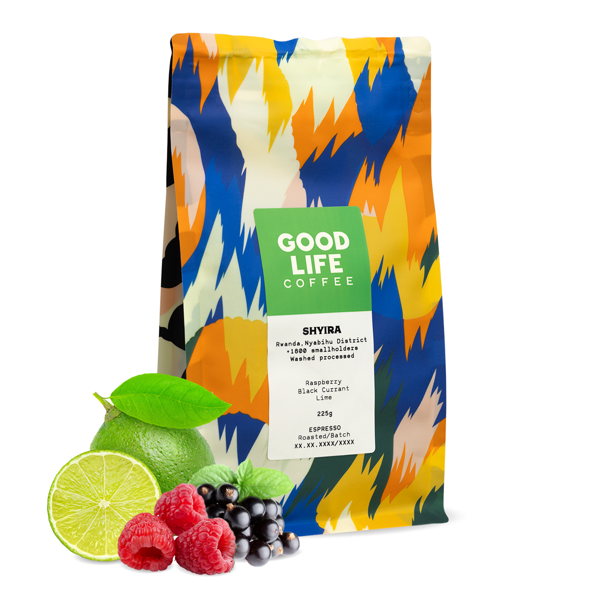 Výběrová káva Good Life Coffee Rwanda SHYIRA HONEY - espresso