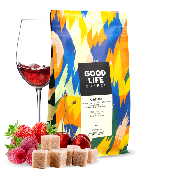 Výběrová káva Good Life Coffee Kolumbie CAIMO COLLECTIVE