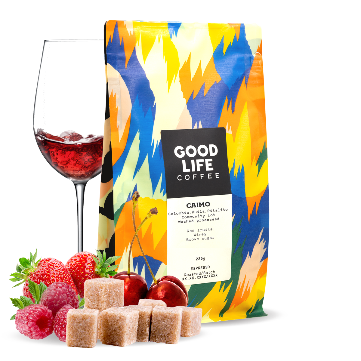 Výběrová káva Good Life Coffee Kolumbie CAIMO COLLECTIVE