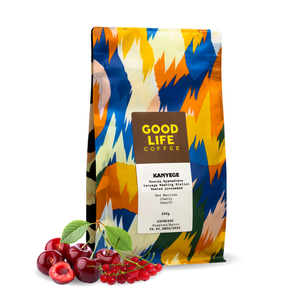 Výběrová káva Good Life Coffee Rwanda KANYEGE