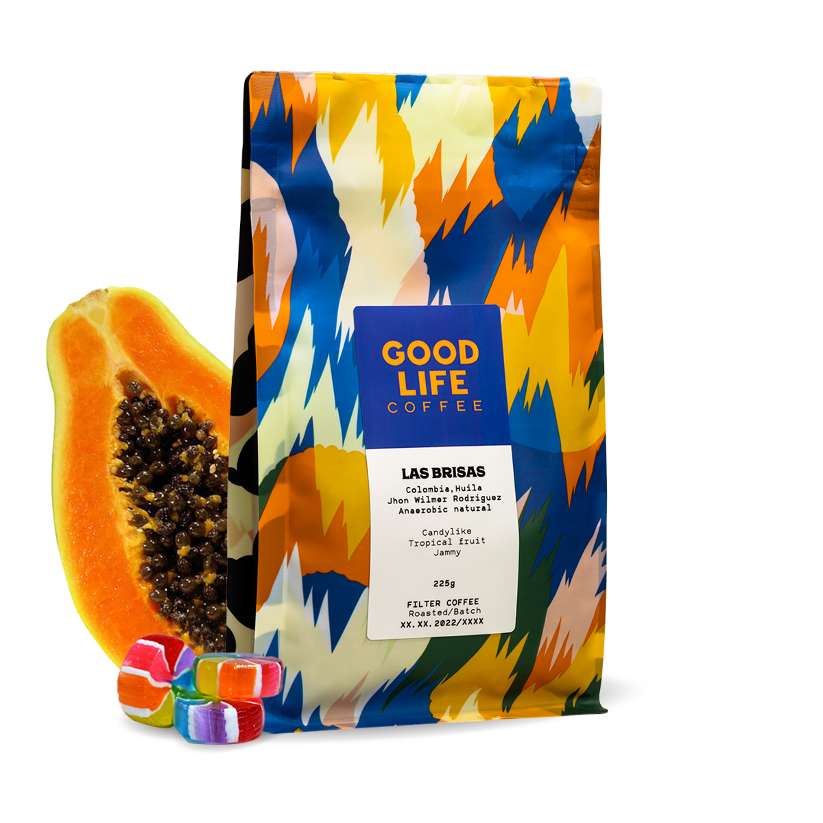 Výběrová káva Good Life Coffee Kolumbie LAS BRISAS