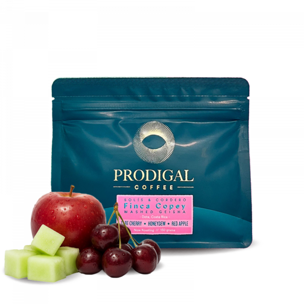 Výběrová káva Prodigal Coffee Kostarika FINCA COPEY - geisha - 150g