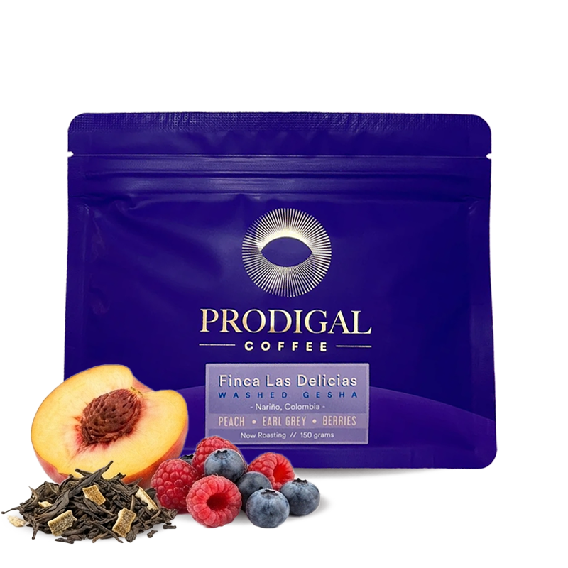 Výběrová káva Prodigal Coffee Kolumbie FINCA LAS DELICIAS - 150g