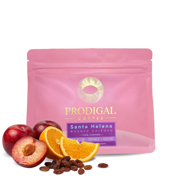 Výběrová káva Prodigal Coffee Kolumbie SANTA HELENA - 150g
