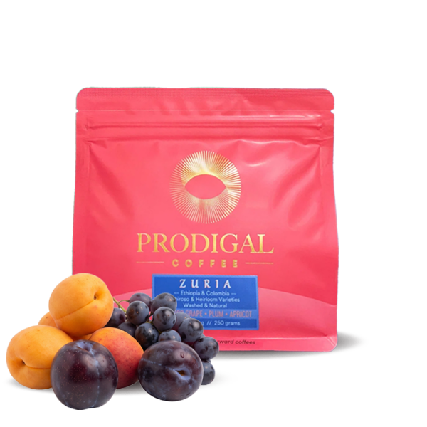 Výběrová káva Prodigal Coffee ZURIA BLEND