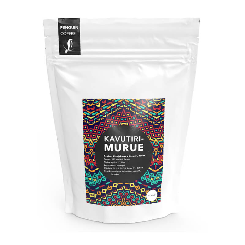 Výběrová káva Penguin Coffee Keňa KAVUTIRI MURUE