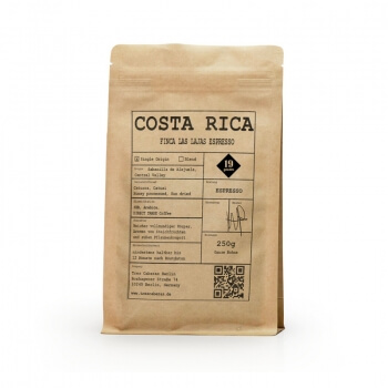 Kostarika LAS LAJAS - espresso - 19grams coffee