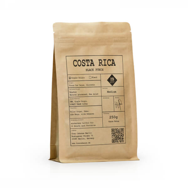Výběrová káva 19grams coffee Kostarika BLACK PUNCH 