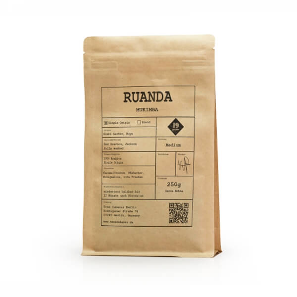 Výběrová káva 19grams coffee Rwanda MUKIMBA - vyprodej