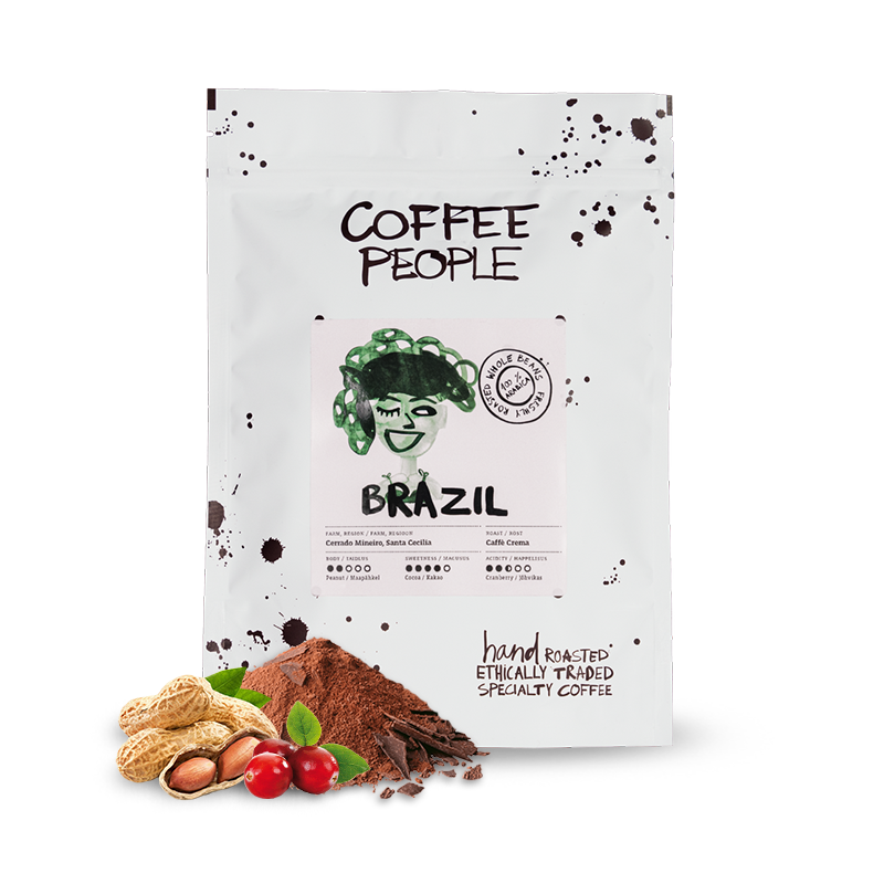 Výběrová káva Coffee People Brazílie CERRADO MINEIRO