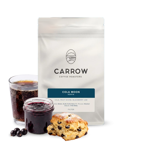 Výběrová káva Carrow Coffee Roasters Keňa COLA MOON