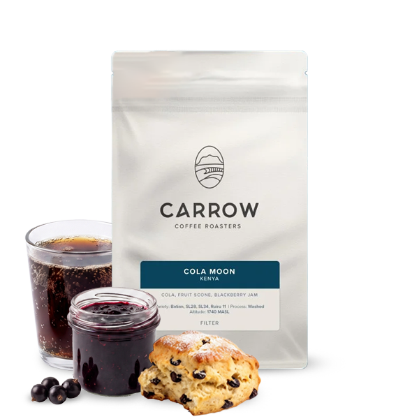 Výběrová káva Carrow Coffee Roasters Keňa COLA MOON