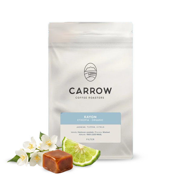 Výběrová káva Carrow Coffee Roasters Etiopie KAYON