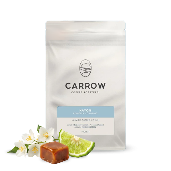 Výběrová káva Carrow Coffee Roasters Etiopie KAYON
