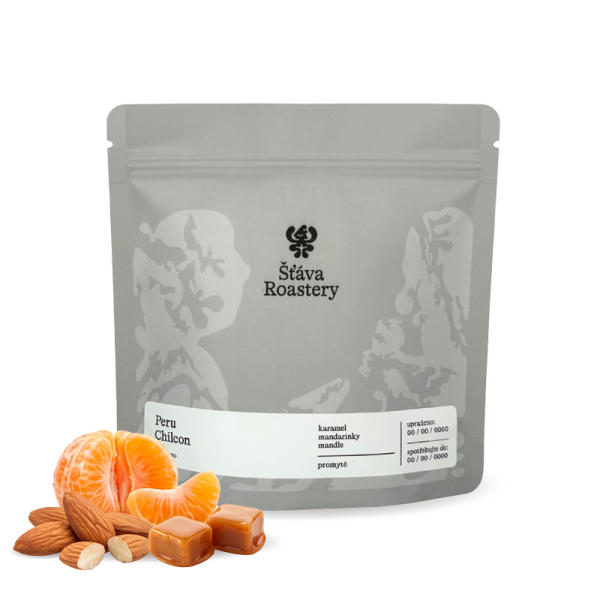 Výběrová káva Šťáva Roastery Peru CHILCON