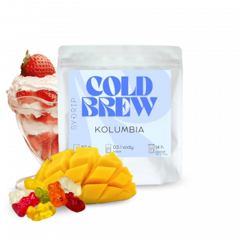 COLD BREW BAGS - Kolumbie La Piragua - 2ks/bal. - Sydrip