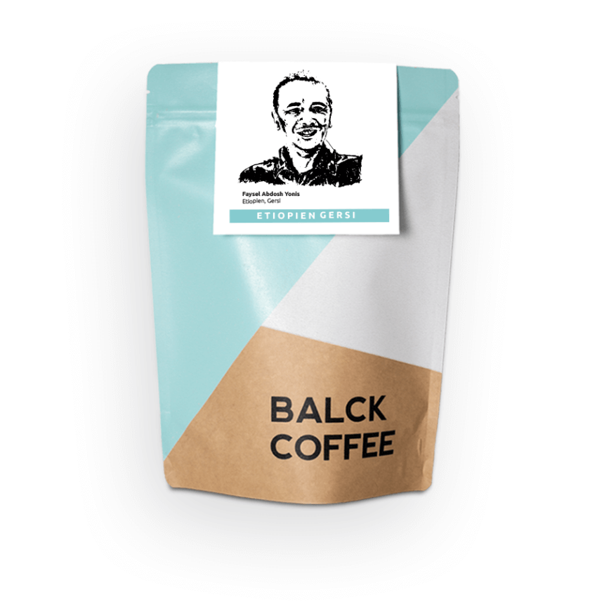 Výběrová káva Balck Coffee  Etiopie GERSI