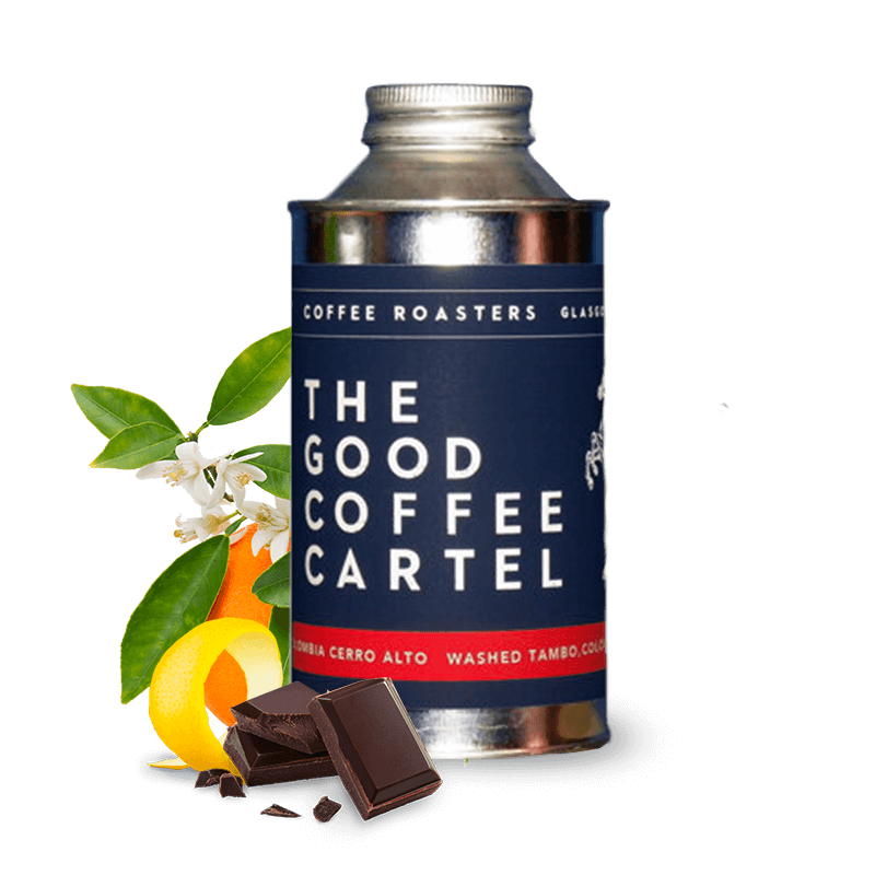 Výběrová káva The Good Coffee Cartel Kolumbie CERRO ALTO