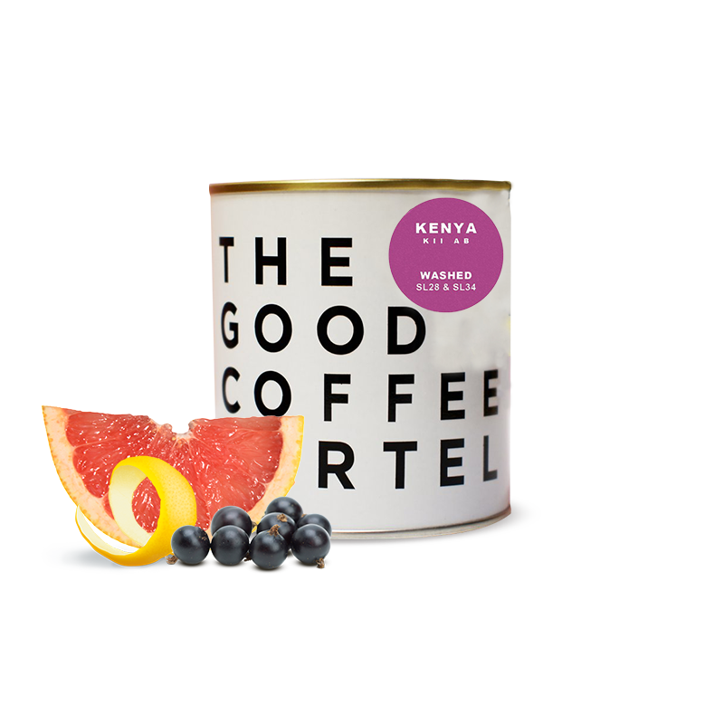 Výběrová káva The Good Coffee Cartel Keňa KII AB