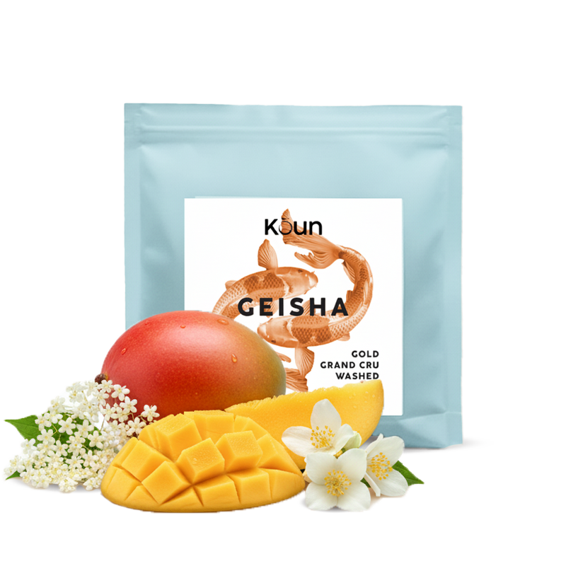 Výběrová káva Koun Coffee Kolumbie RODRIGO SANCHEZ - geisha