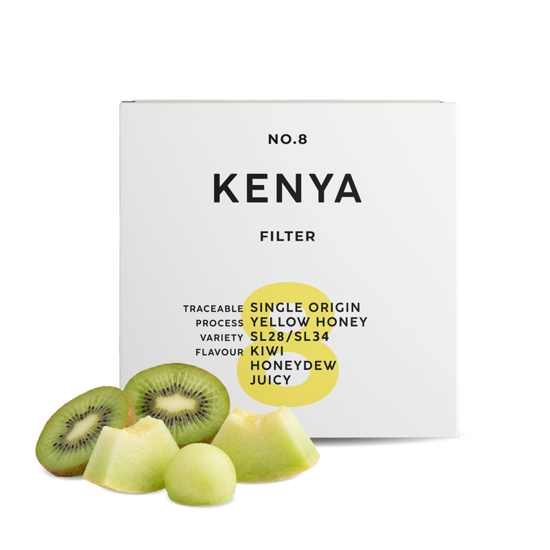 Výběrová káva Koun Coffee Keňa MOHAMENDS FAMILY - YELLOW HONEY