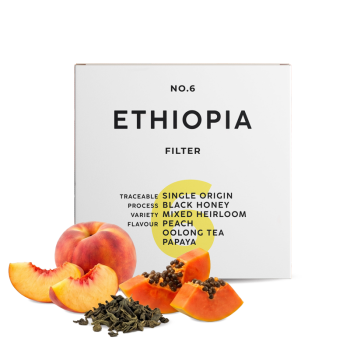 Etiopie LALESA - black honey - Koun Coffee