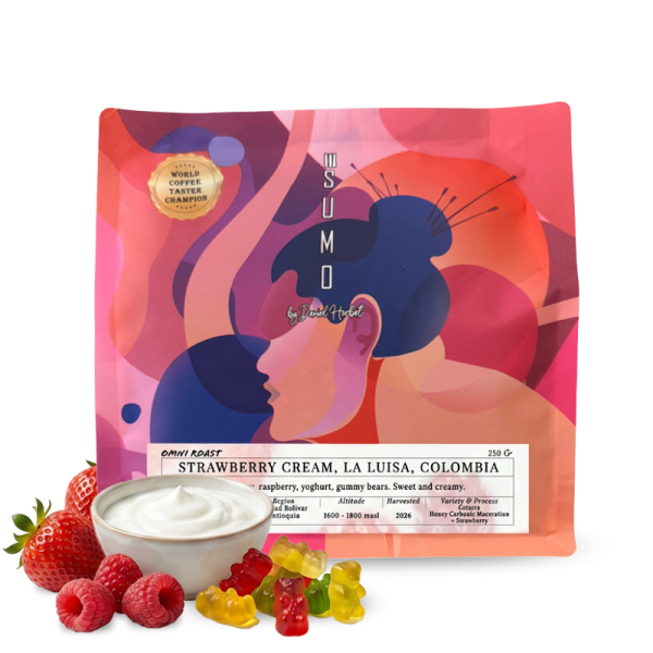 Výběrová káva SUMO Coffee Roasters Kolumbie LA LUISA STRAWBERRY CREAM