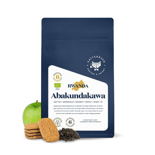 Výběrová káva  Kafferäven Per Nordby Rwanda ABAKUNDAKAWA - 2022