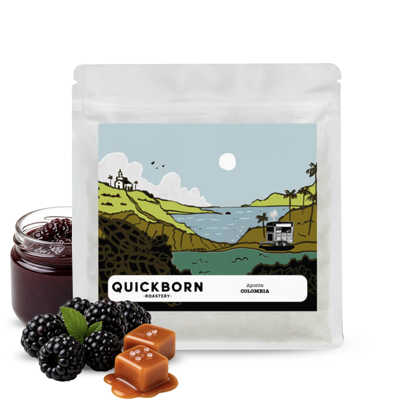 Výběrová káva Quickborn Roastery Kolumbie APONTE