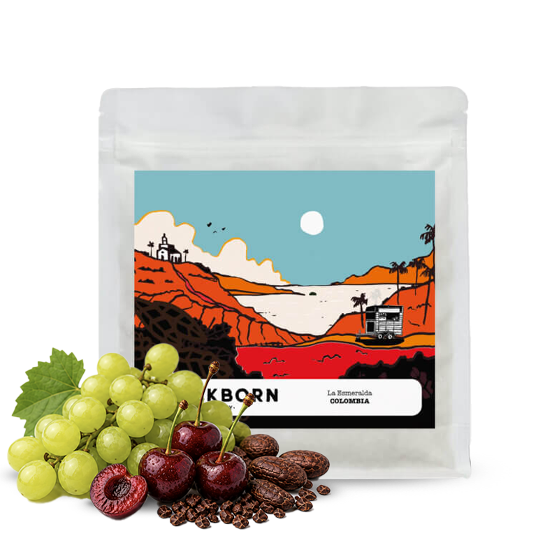 Výběrová káva Quickborn Roastery Kolumbie LA ESMERALDA