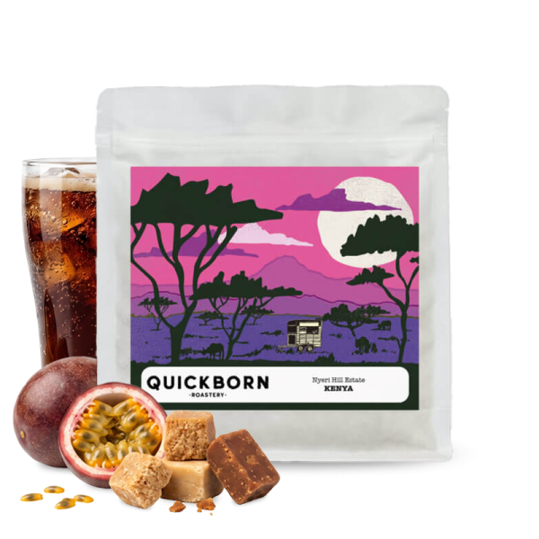 Výběrová káva Quickborn Roastery Keňa NYERI HILL AB