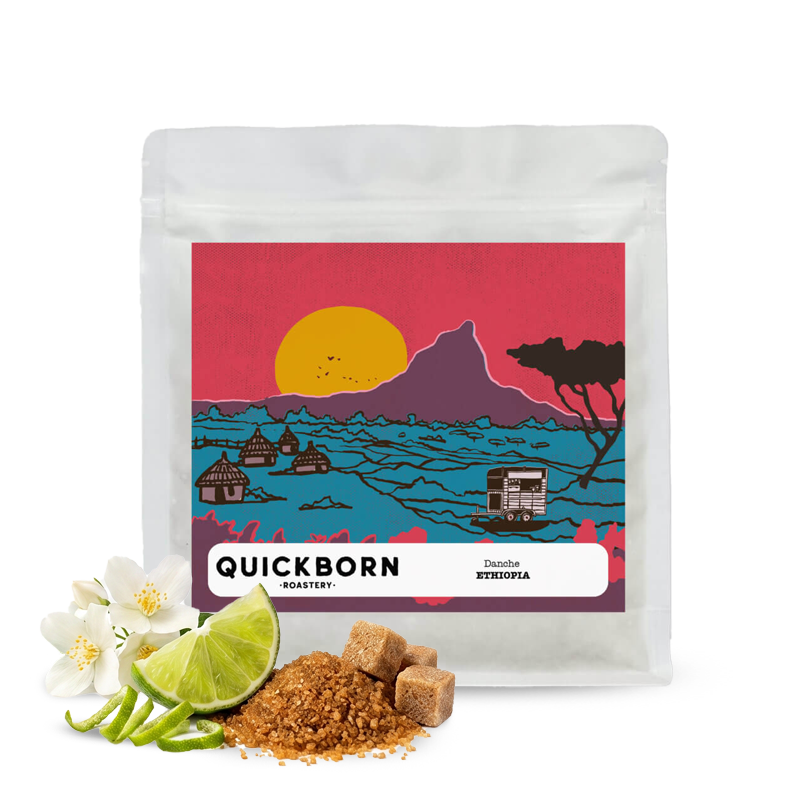Výběrová káva Quickborn Roastery Etiopie DANCHE