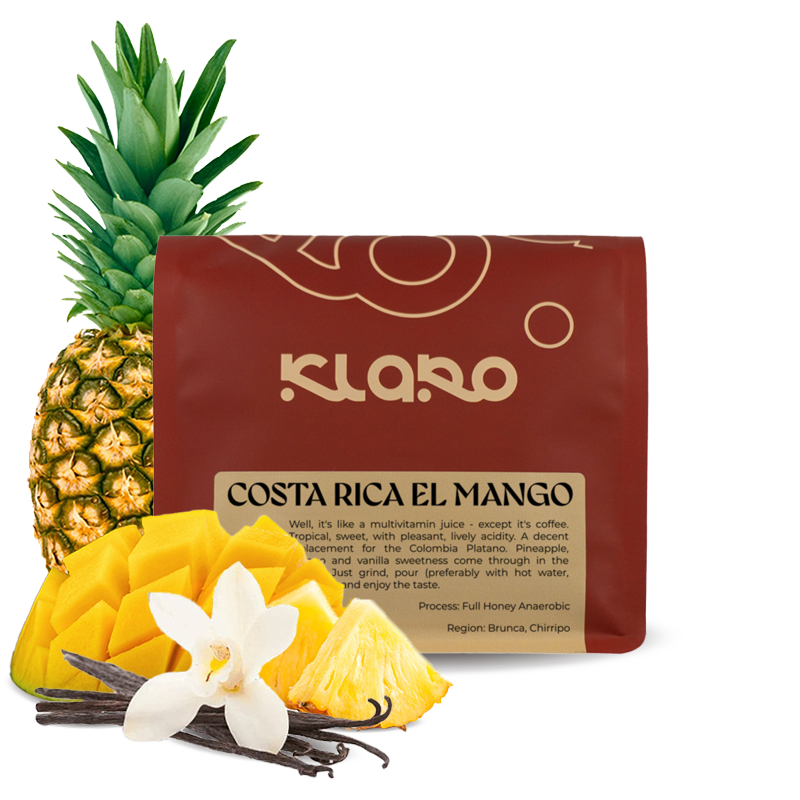 Výběrová káva Klaro Coffee Kostarika EL MANGO - 200g