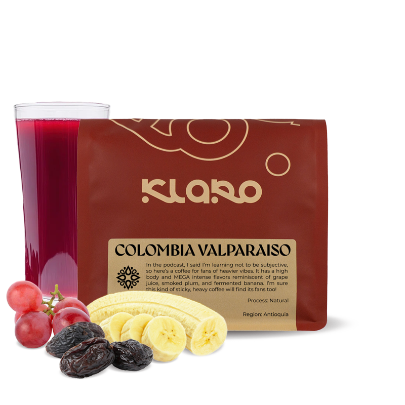 Výběrová káva Klaro Coffee Kolumbie VALPARAISO