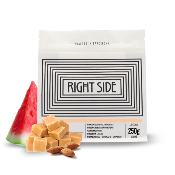 Výběrová káva Right Side Coffee Honduras DARWIN MORENO