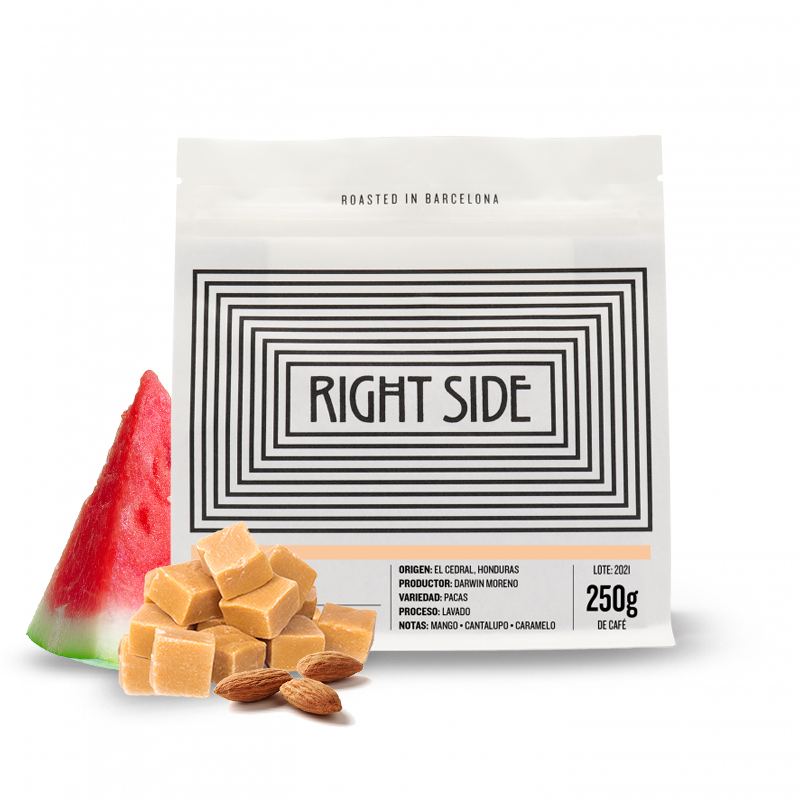 Výběrová káva Right Side Coffee Honduras DARWIN MORENO