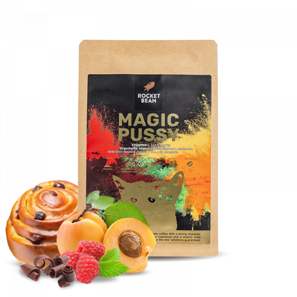 Výběrová káva Rocket Bean Roastery Etiopie MAGIC PUSSY