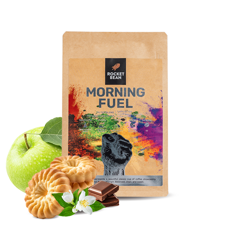 Výběrová káva Rocket Bean Roastery MORNING FUEL FILTER blend
