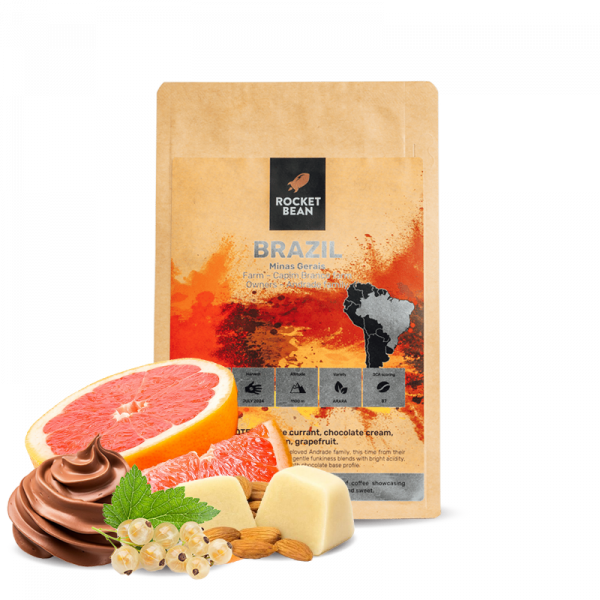 Výběrová káva Rocket Bean Roastery Brazílie CAPIM BRANCO